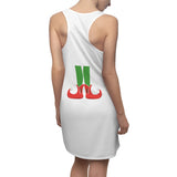 Reindeer Women's Cut & Sew Racerback Dress