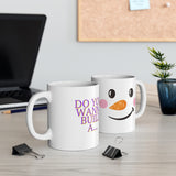 Snowman Ceramic Mug 11oz