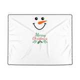 Polyester Blanket Snowman Christmas