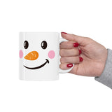 Snowman Ceramic Mug 11oz