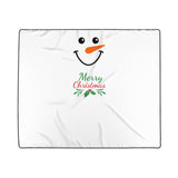 Polyester Blanket Snowman Christmas