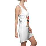 Reindeer Women's Cut & Sew Racerback Dress