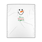 Polyester Blanket Snowman Christmas